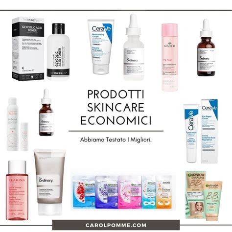 Illustrazione dei prodotti per la cura della pelle