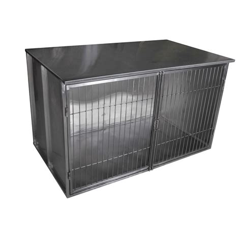 Gabbia in acciaio inossidabile per cani