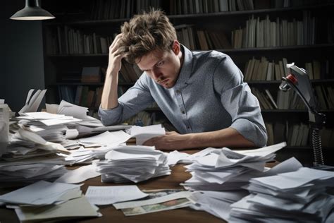 Medico che guarda documenti sulla scrivania