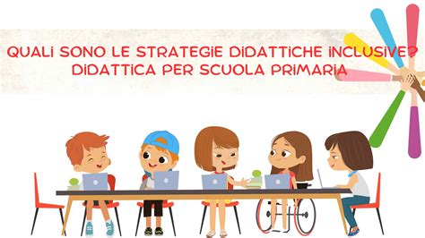Bambini che partecipano a un'attività educativa inclusiva