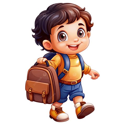 bambino con deformazione facciale che va a scuola