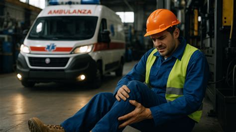 Lavoratore che torna al lavoro dopo un infortunio