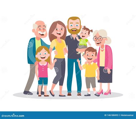 Illustrazione di una casa famiglia con bambini e operatori