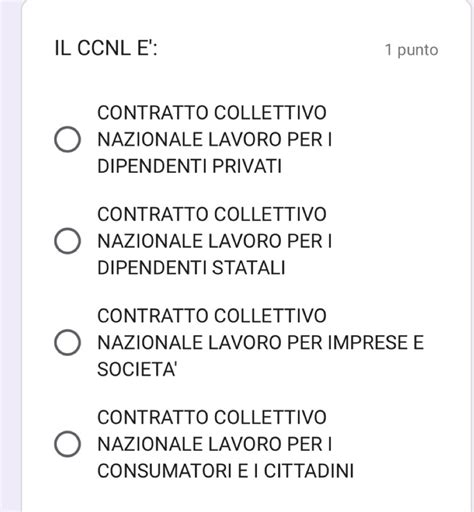 Contratto collettivo nazionale di lavoro