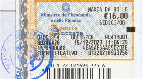 simbolo marca da bollo