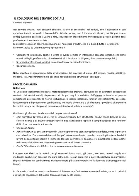 Assistente sociale in colloquio con un utente