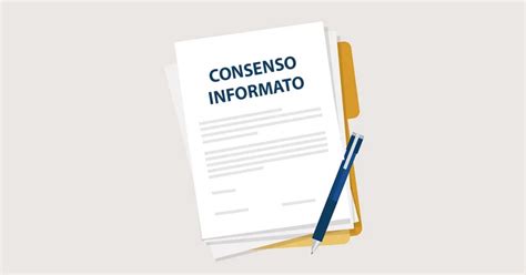 Illustrazione che rappresenta il processo di ottenimento del consenso informato.