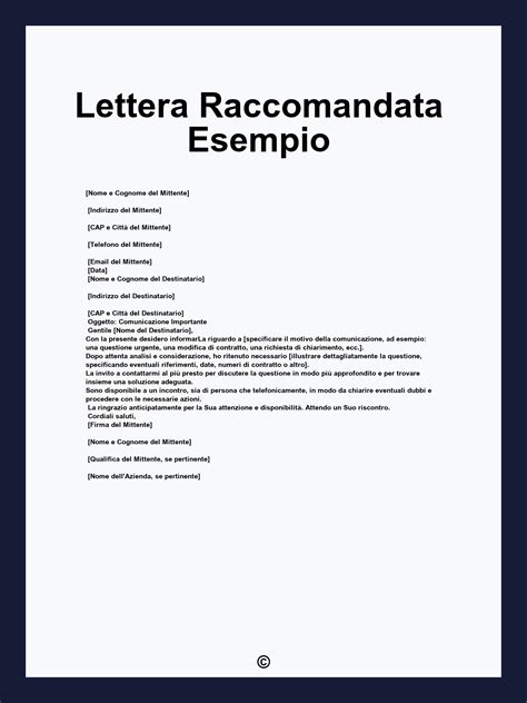 Icona di una lettera raccomandata e un telefono