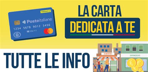 Infografica che illustra le categorie di beni acquistabili con la Carta Dedicata a Te