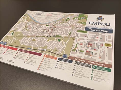 Mappa dell'area di Empoli con indicazione delle principali strutture per anziani