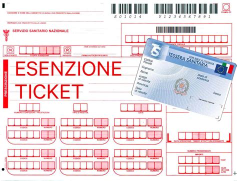 Simbolo di esenzione ticket sanitario