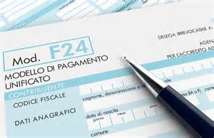 Simbolo di pagamento F24