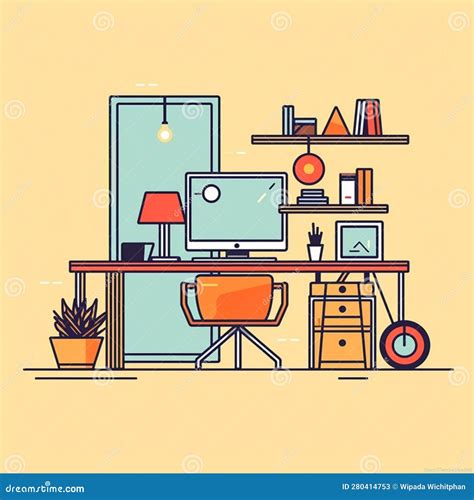 Illustrazione di un ufficio burocratico nazista