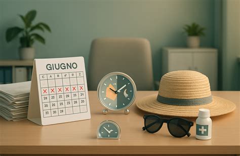 Calendario con ferie e malattia