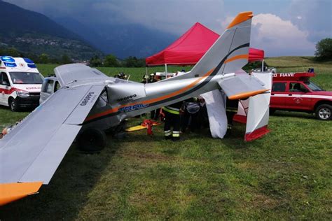 Aeroambulanza in fase di decollo