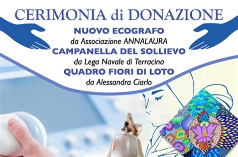 Cerimonia di donazione