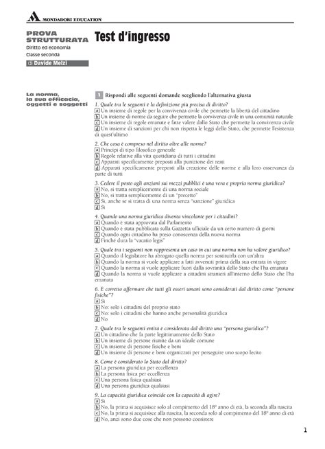 Test d'ingresso per facoltà universitarie