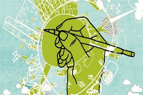 Illustrazione simbolica di arte e rigenerazione urbana