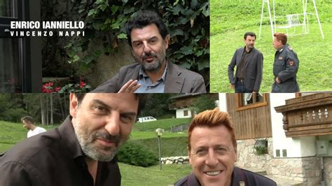 Enrico Ianniello sul set