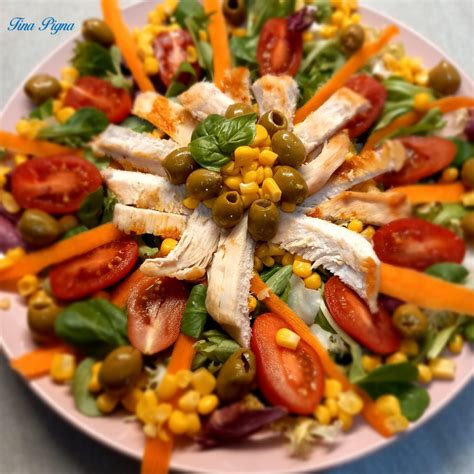 insalata di pollo estiva