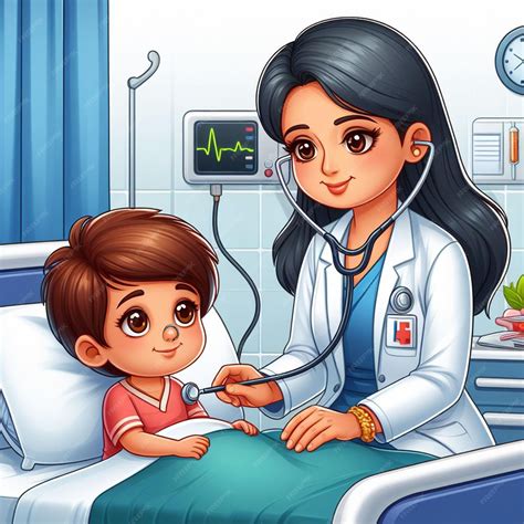 Bambini che giocano in ospedale