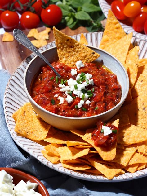 Varietà di salse per nachos