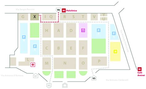 planimetria reparto ospedaliero