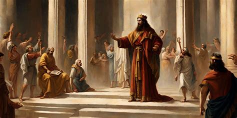 Raffigurazione di Re Salomone