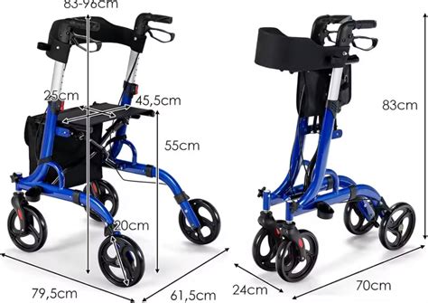 deambulatore stretto con ruote