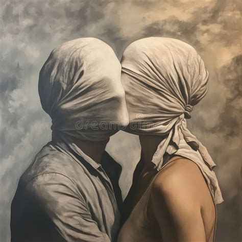 Artistic depiction of intimacy and passion