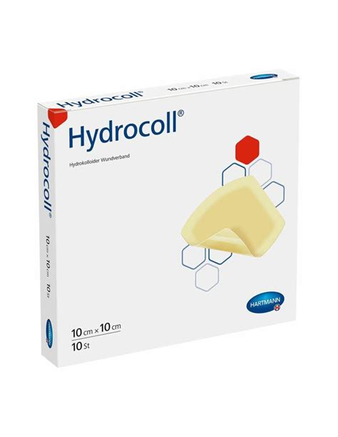 Immagine di una medicazione idrocolloidale applicata su una piaga da decubito di stadio II