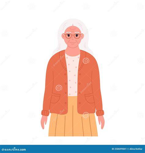 illustrazione di una persona anziana attiva e sorridente