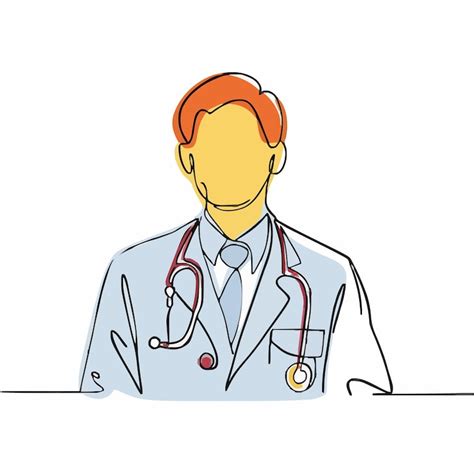 Icona stilizzata di un medico con uno stetoscopio