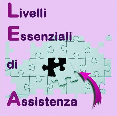 Illustrazione dei Livelli Essenziali di Assistenza in Italia