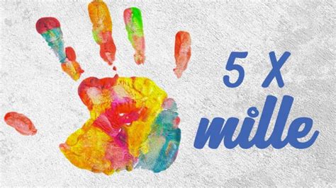 Grafica esplicativa del 5 per mille