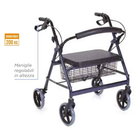 Deambulatore bariatrico in uso