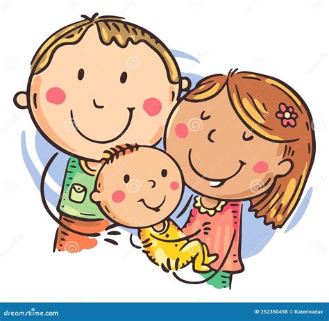 genitori che abbracciano un bambino