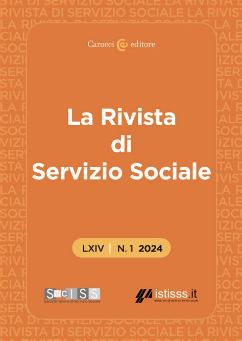 Copertina della Rivista di Servizio Sociale