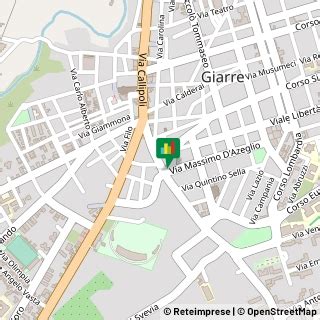 Mappa di Giarre e dintorni