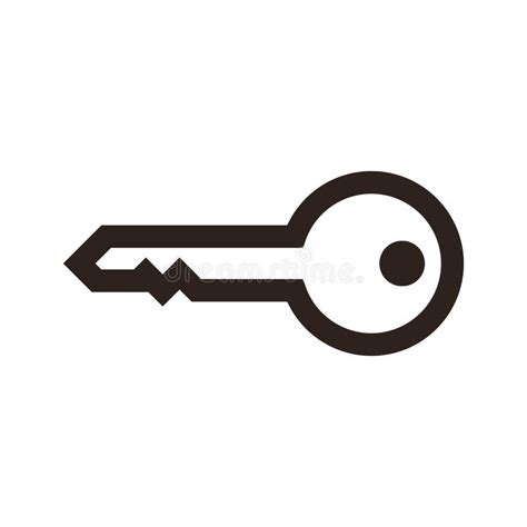 Simbolo di una casa con una chiave