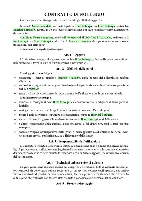 Illustrazione di un contratto di noleggio auto con una lente di ingrandimento