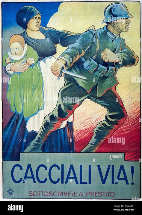 Manifesto di propaganda della Prima Guerra Mondiale