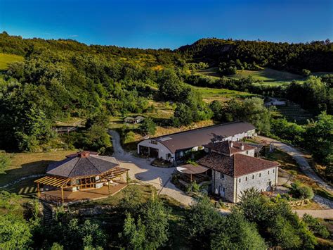 Vista panoramica della Fattoria dell'Autosufficienza