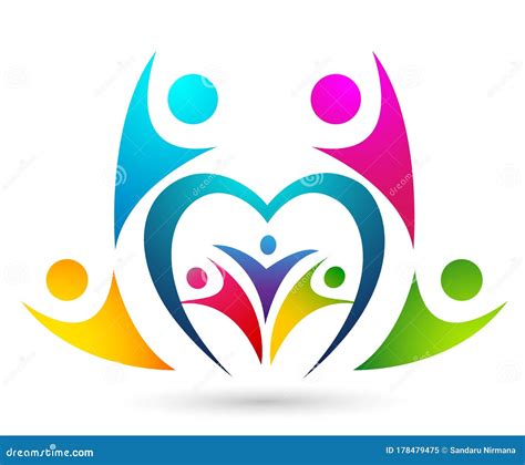 Simbolo di un'associazione di supporto familiare