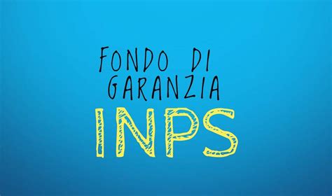 Struttura del Fondo di Garanzia INPS