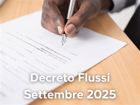 Schema del Decreto Flussi con ripartizione delle quote