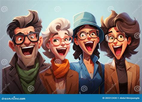 Persone anziane che ridono insieme