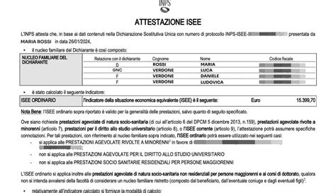 Grafico che illustra la relazione tra ISEE e importo dell'assegno