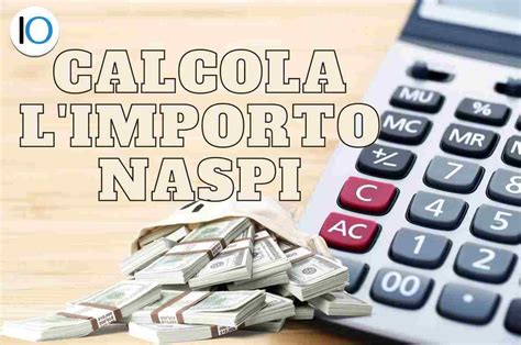 Grafico che illustra il calcolo dell'importo NASpI