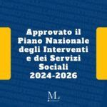 Struttura del Piano Nazionale degli Interventi e dei Servizi Sociali